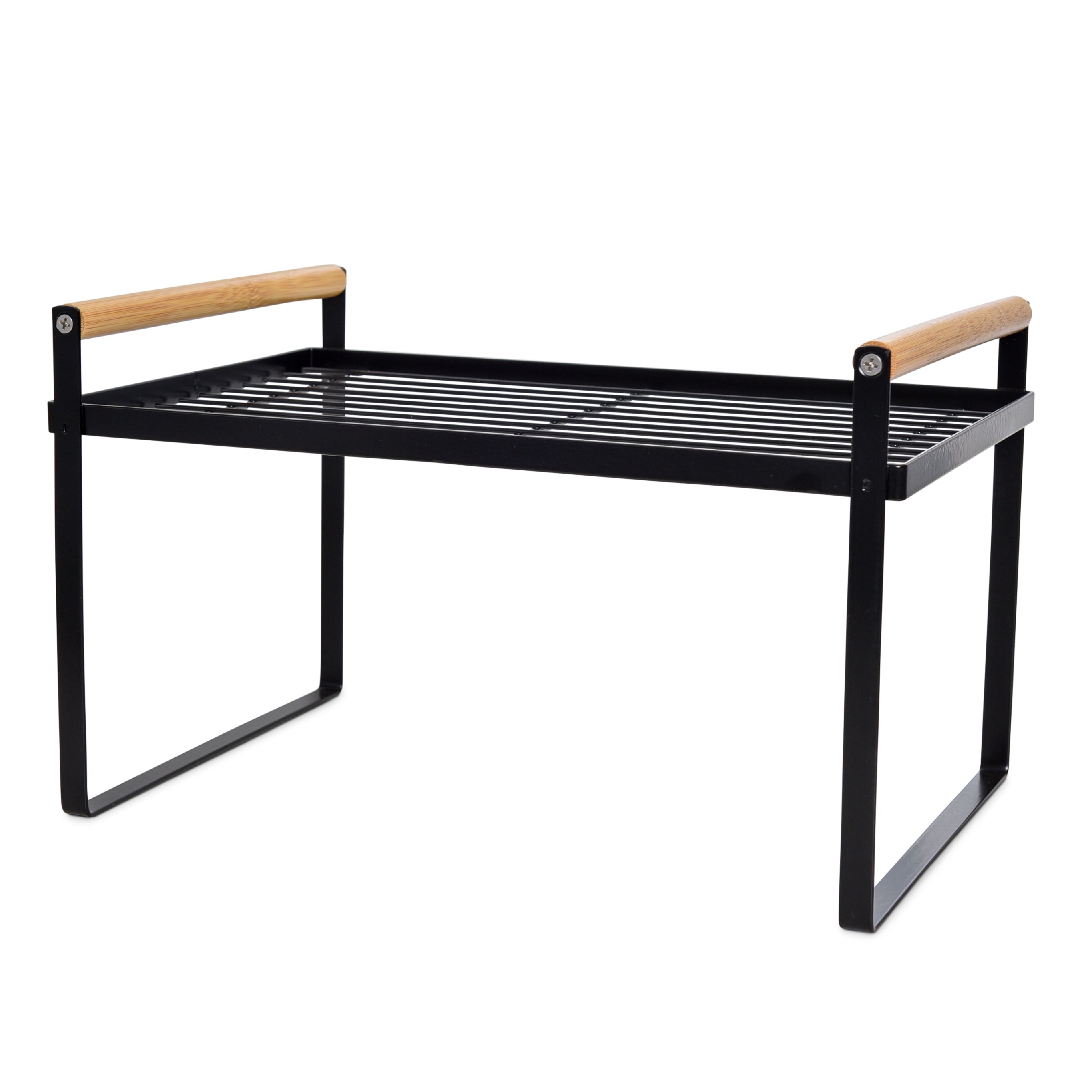 Metal Storage Rack - Black