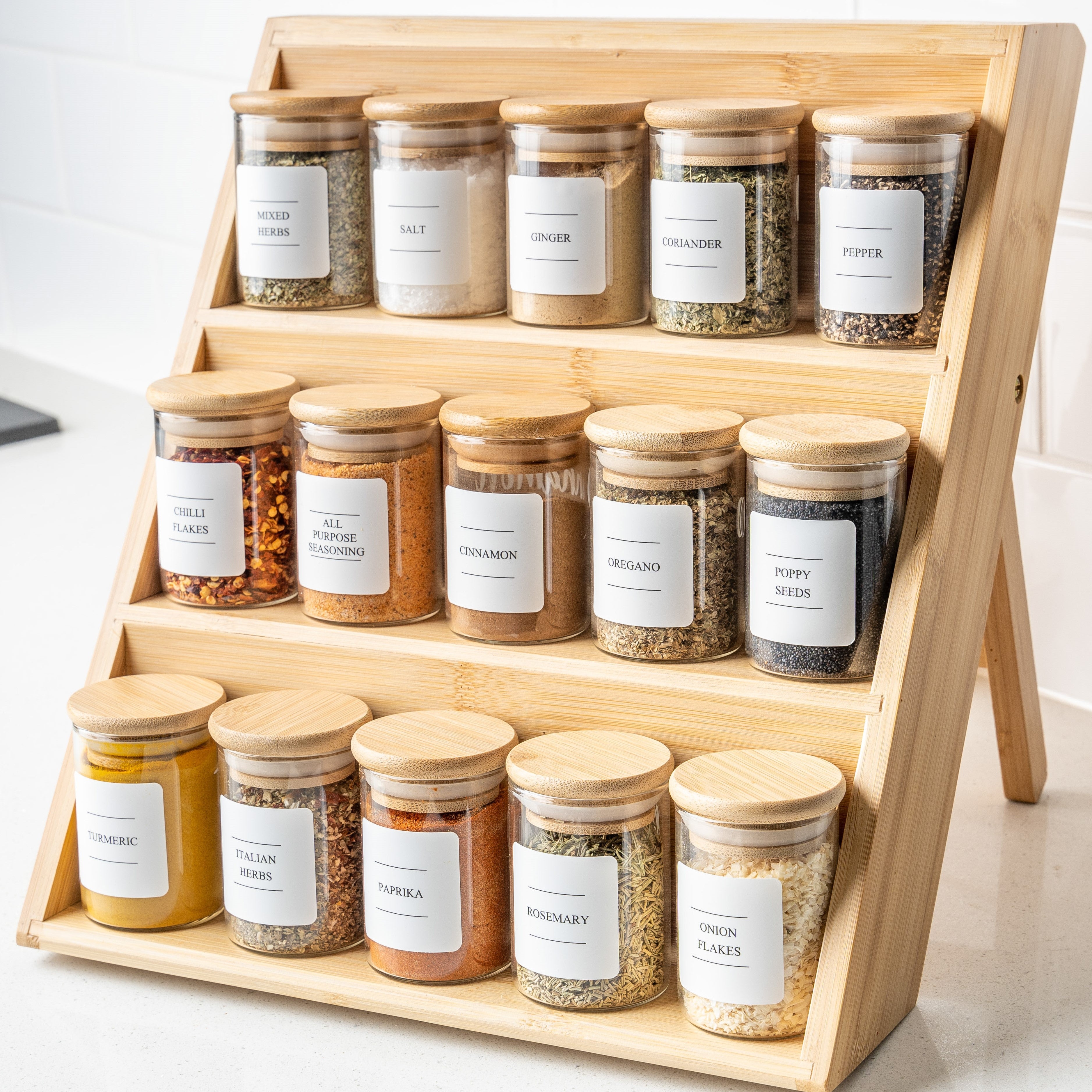 Spice rack stickers sale